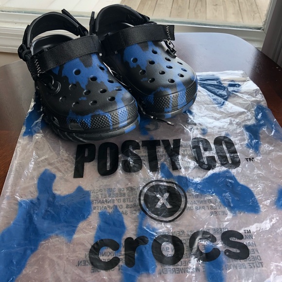 post malone crocs size 7